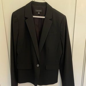 Ann Taylor All-Season Stretch One Button Blazer
